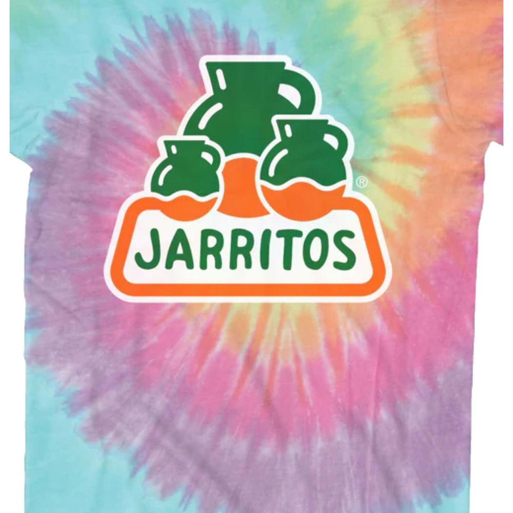 Blue and Purple Short Sleeve Tee with Logo